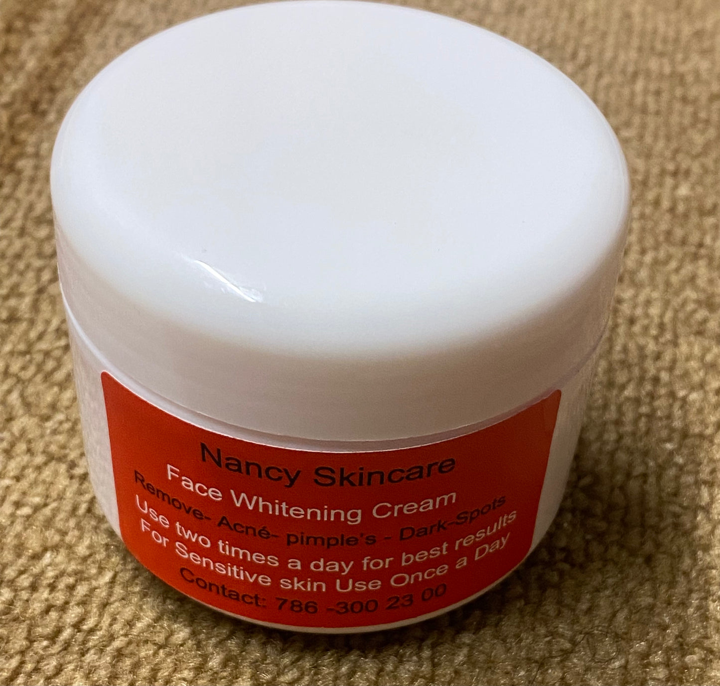 Face lightening cream